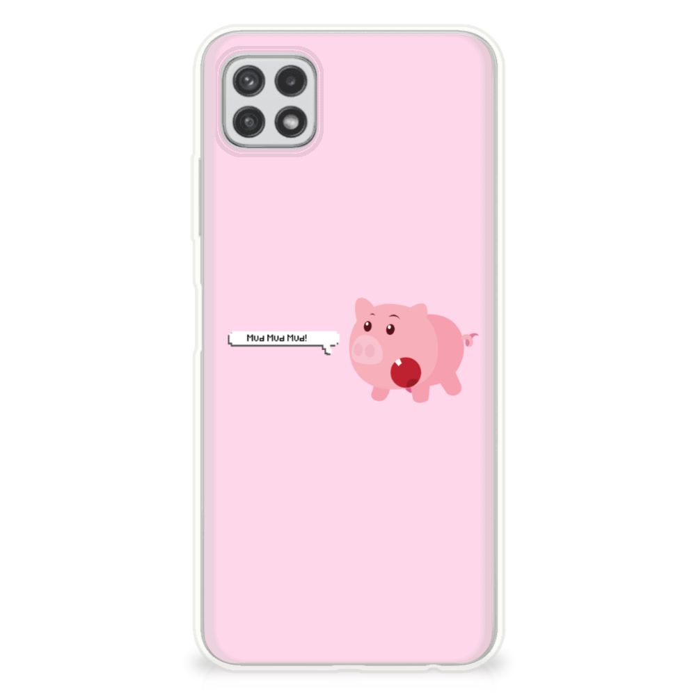 Samsung Galaxy A22 5G Telefoonhoesje met Naam Pig Mud B2C Telecom
