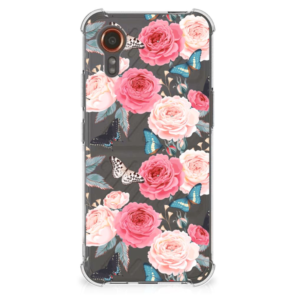 Samsung Galaxy Xcover 7 Case Butterfly Roses B2C Telecom