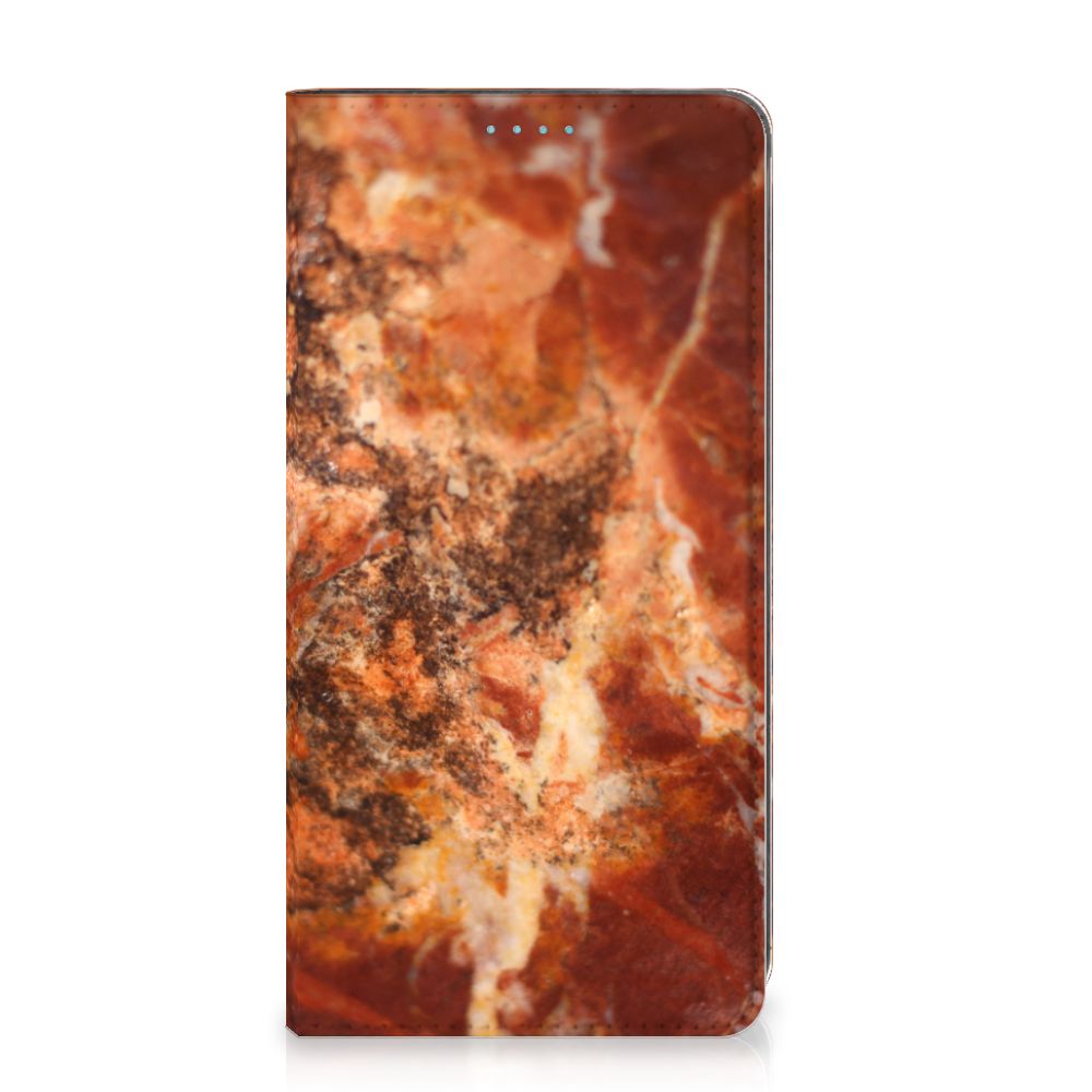 Samsung Galaxy A53 Standcase Marmer Bruin