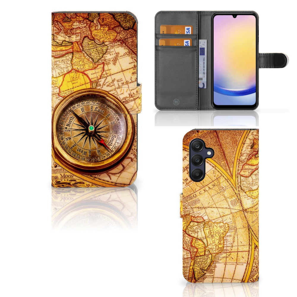 Samsung Galaxy A25 Flip Cover Kompas