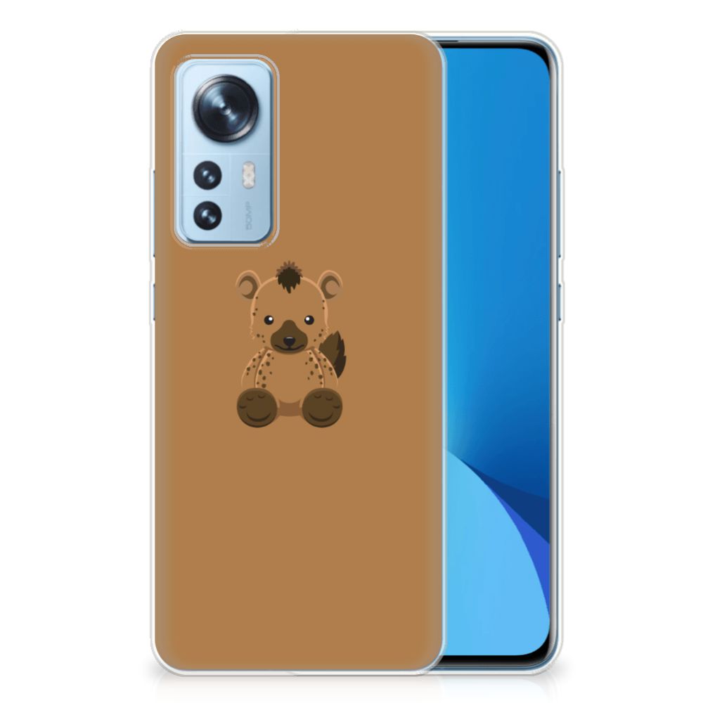 Xiaomi 12 | 12X Telefoonhoesje met Naam Baby Hyena B2C Telecom