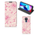 Motorola Moto G9 Play Smart Cover Pink Flowers - B2C Telecom