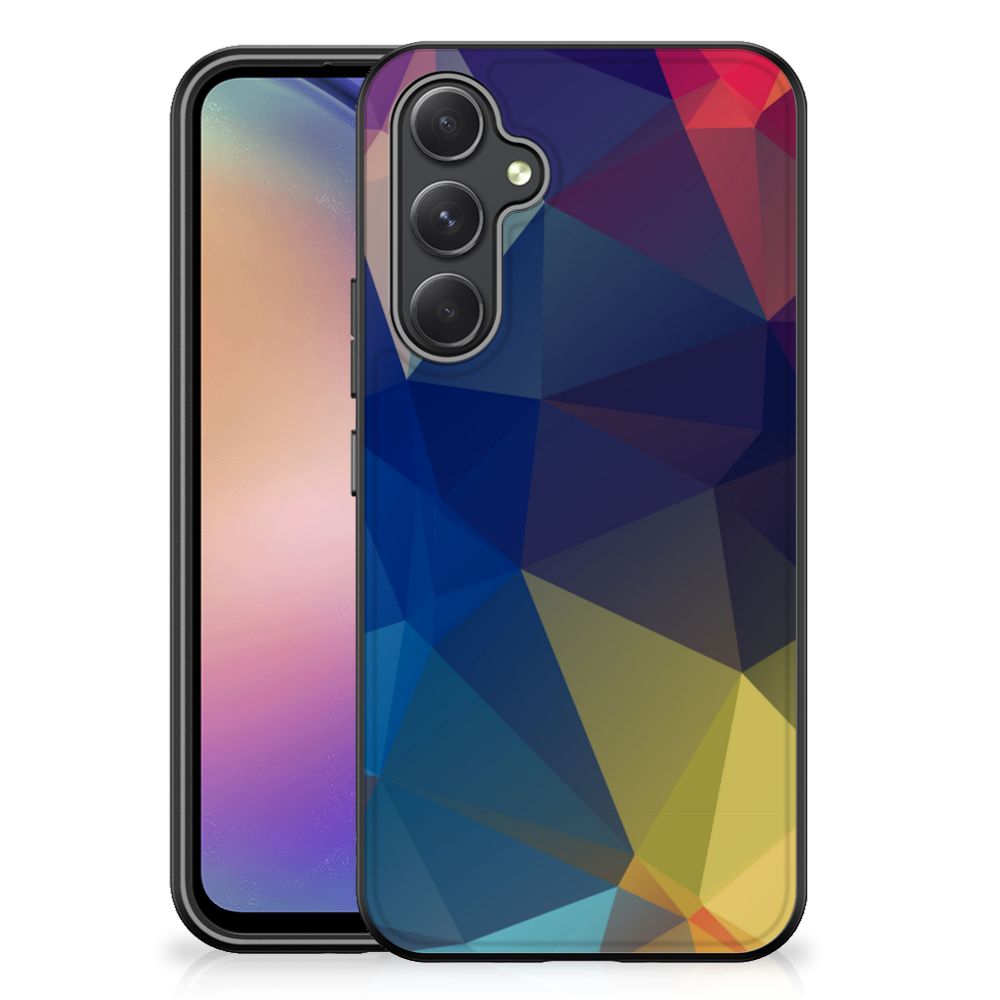 Samsung Galaxy A54 Backcover Polygon Dark