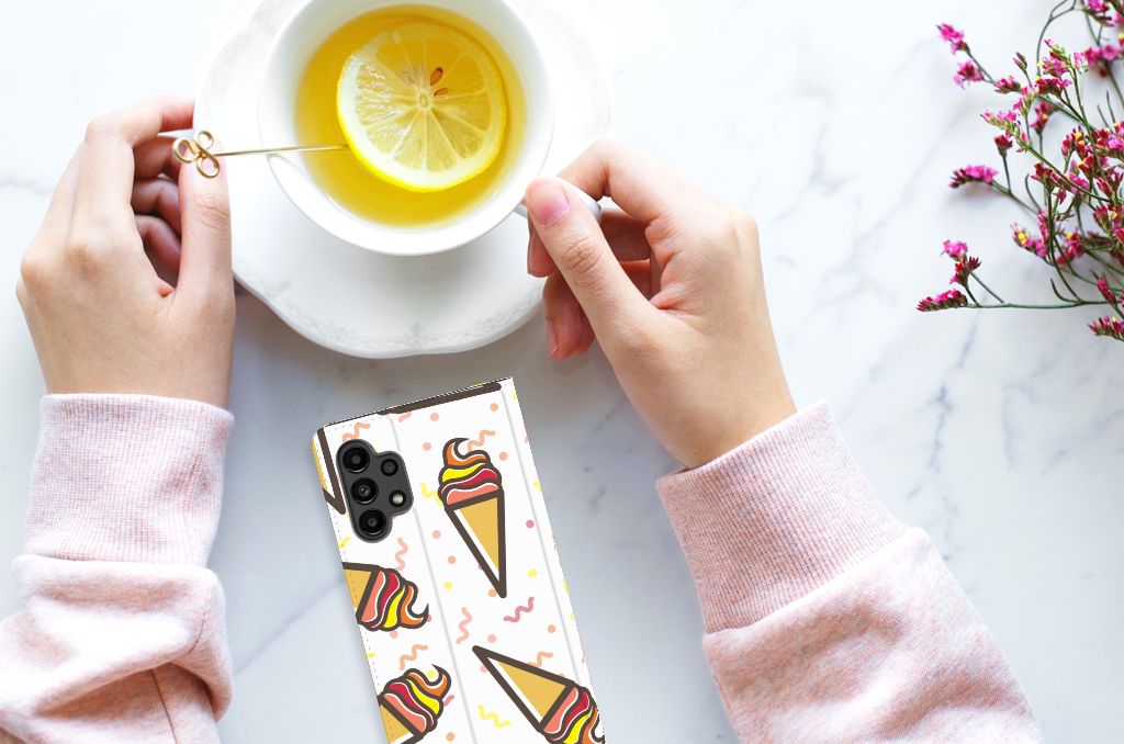 Samsung Galaxy A13 (4G) Flip Style Cover Icecream - B2C Telecom