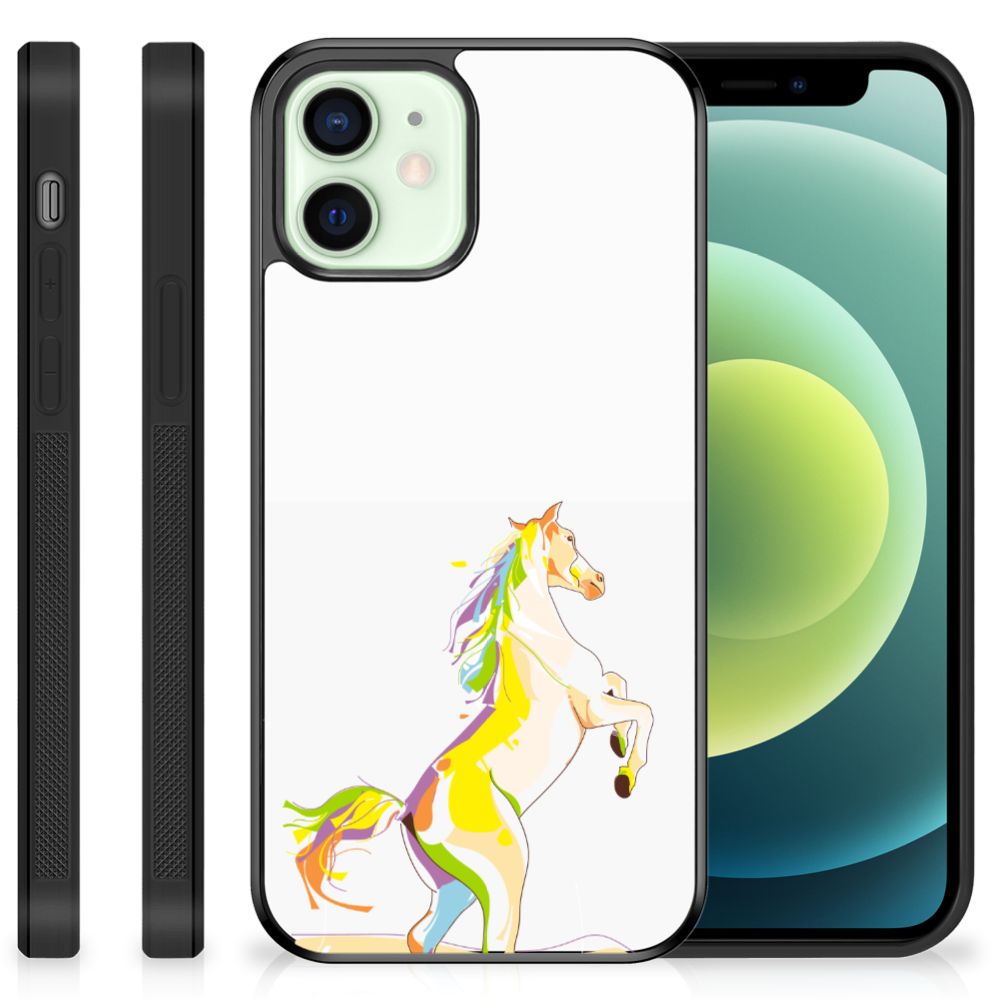 iPhone 12 Mini Bumper Hoesje Horse Color B2C Telecom