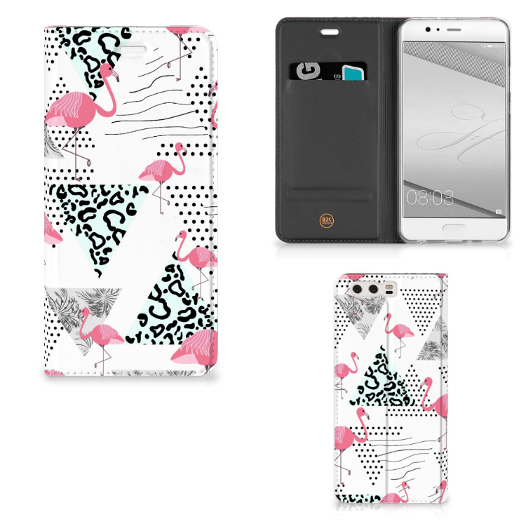 Huawei P10 Plus Hoesje maken Flamingo Triangle