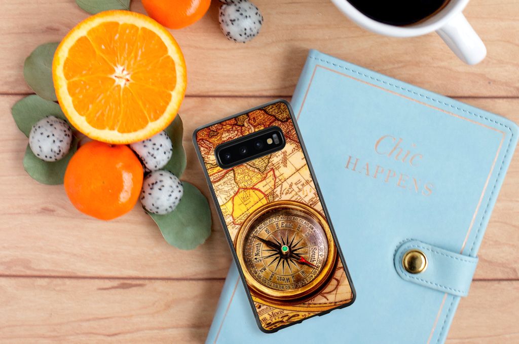 Samsung Galaxy S10+ Silicone Hoesje Kompas B2C Telecom