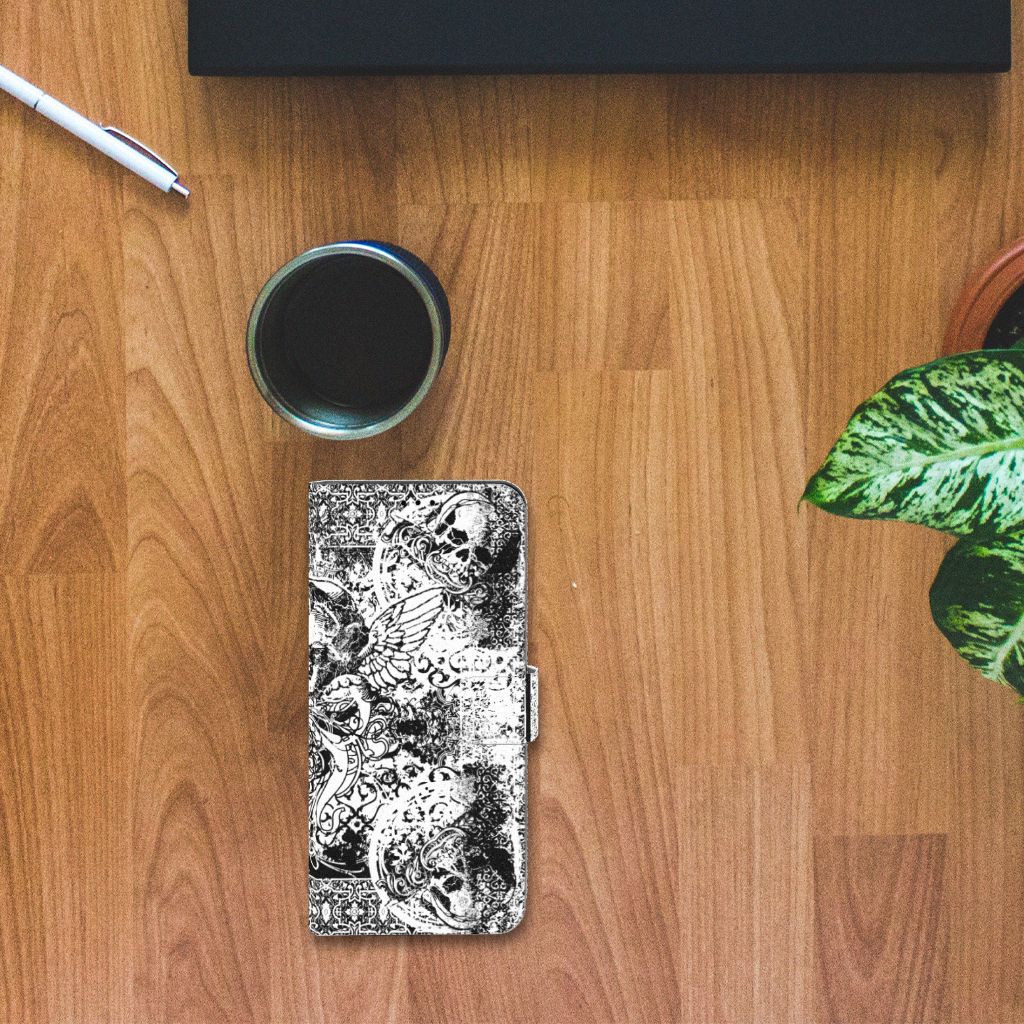 Telefoonhoesje met Naam Sony Xperia 1 IV Skulls Angel