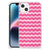 Apple iPhone 14 Plus Doorzichtige Silicone Hoesje Waves Pink B2C Telecom