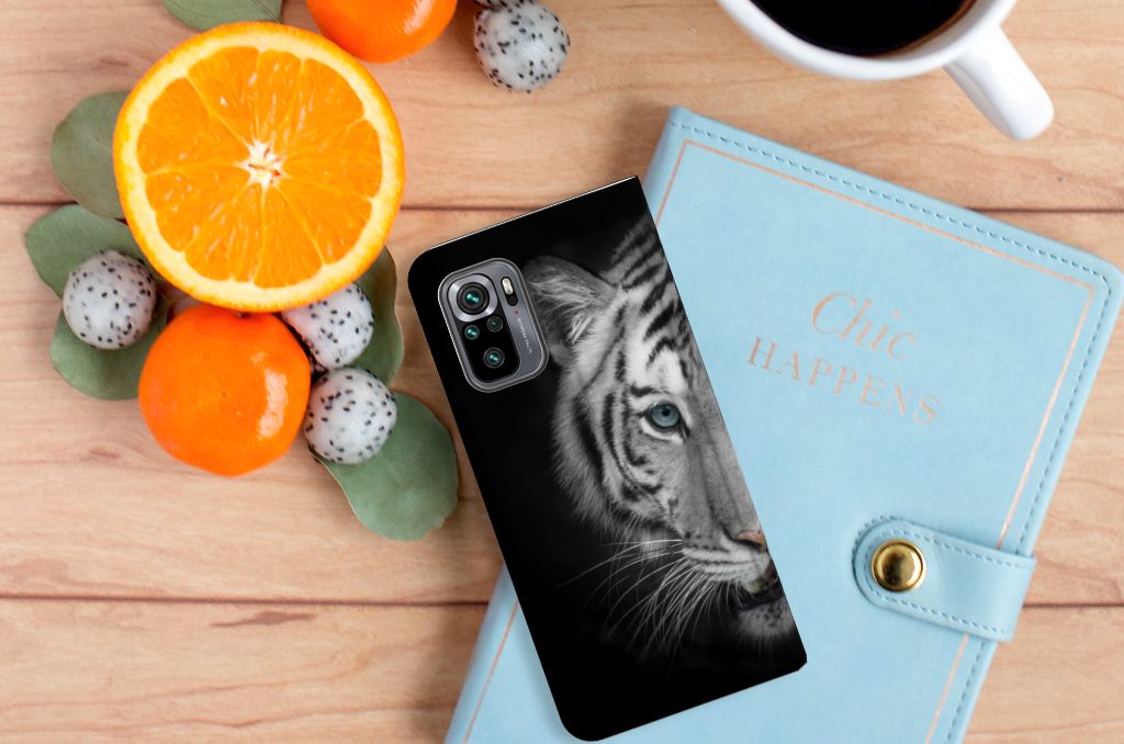Xiaomi Redmi Note 10 4G | 10S | Poco M5s Hoesje maken Tijger - B2C Telecom