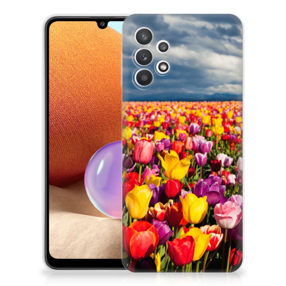 Samsung Galaxy A32 4G | A32 5G Enterprise Editie TPU Case Tulpen B2C Telecom