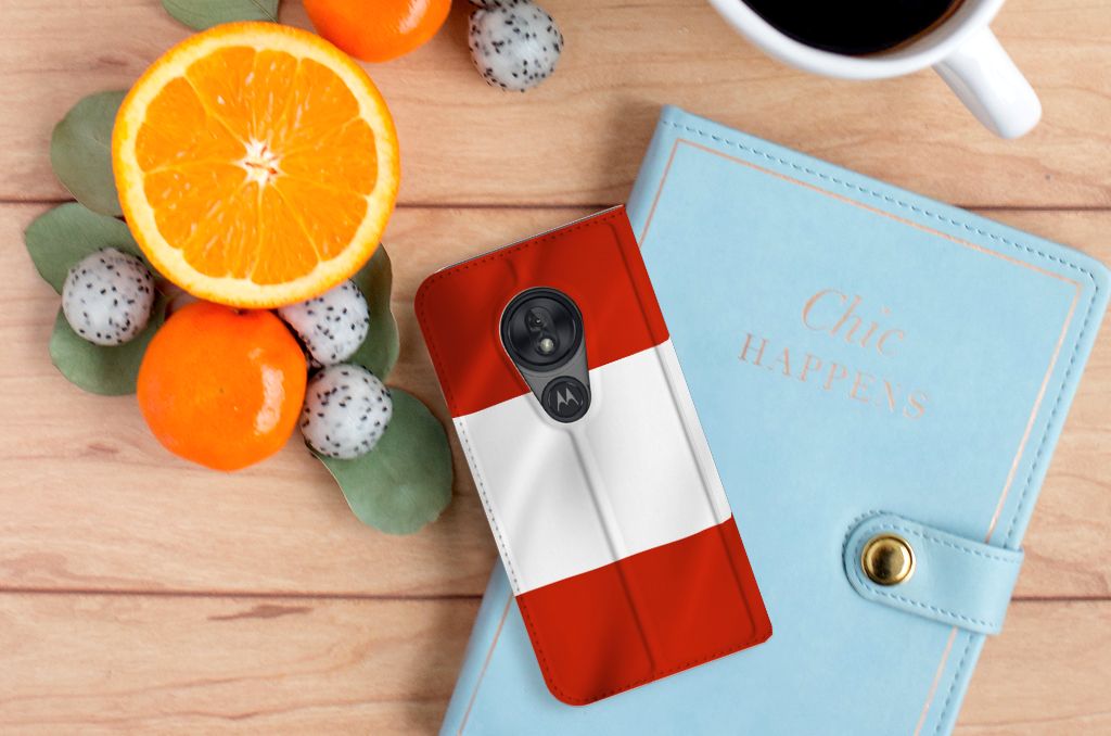 Motorola Moto G7 Play Standcase Oostenrijk