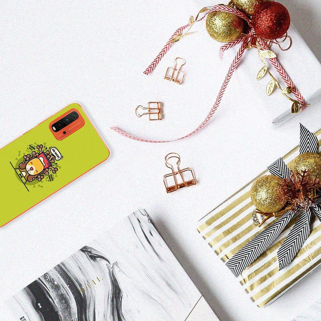Xiaomi Poco M3 Telefoonhoesje met Naam Doggy Biscuit B2C Telecom