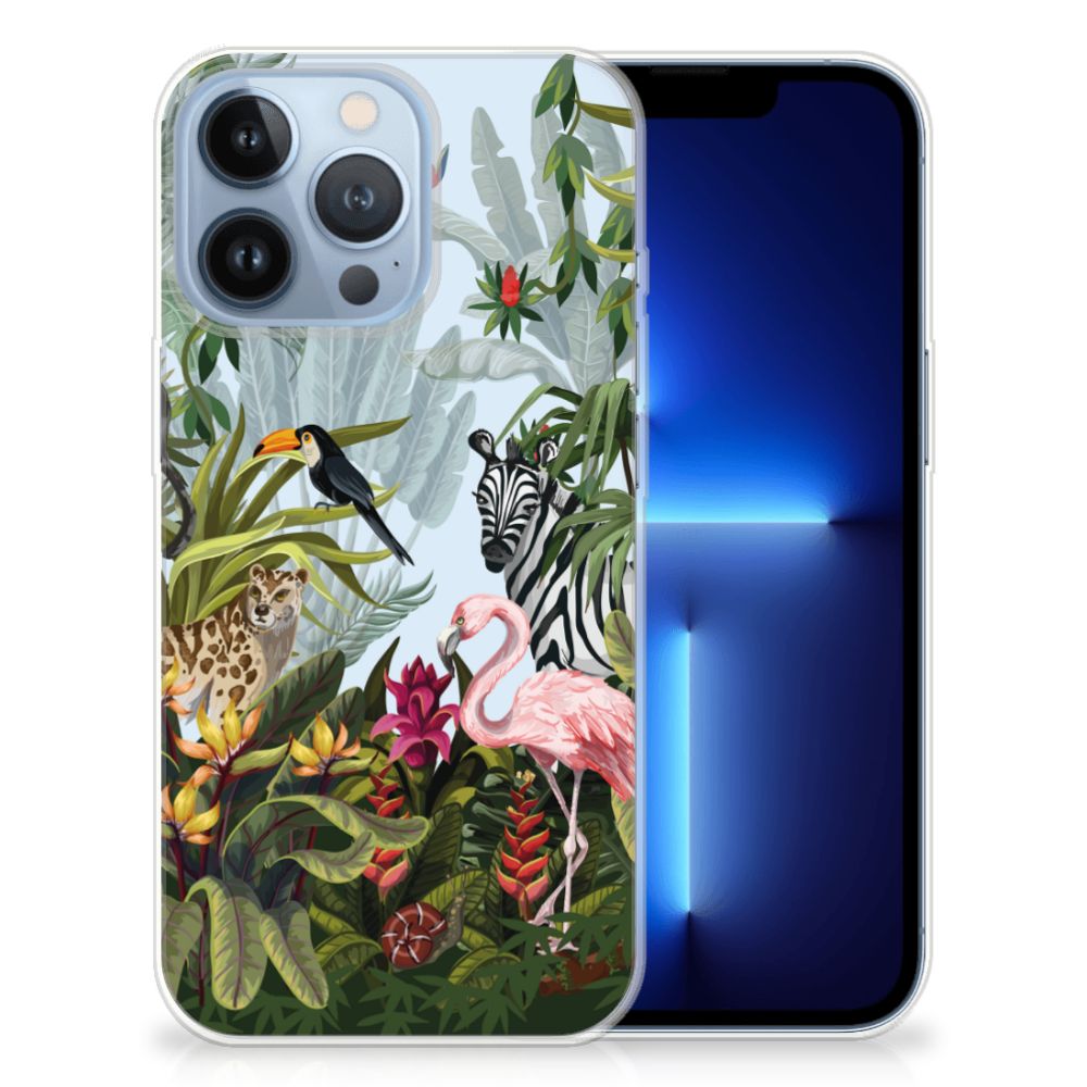 TPU Hoesje voor Apple iPhone 13 Pro Jungle