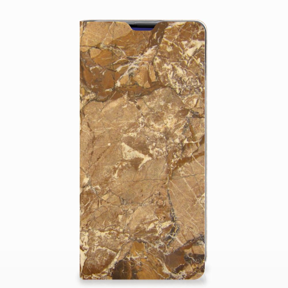 Samsung Galaxy S10 Plus Standcase Marmer Creme