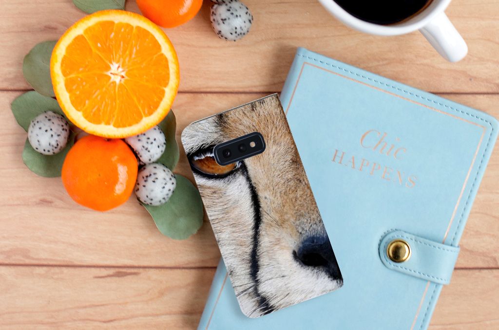 Samsung Galaxy S10e Hoesje maken Cheetah