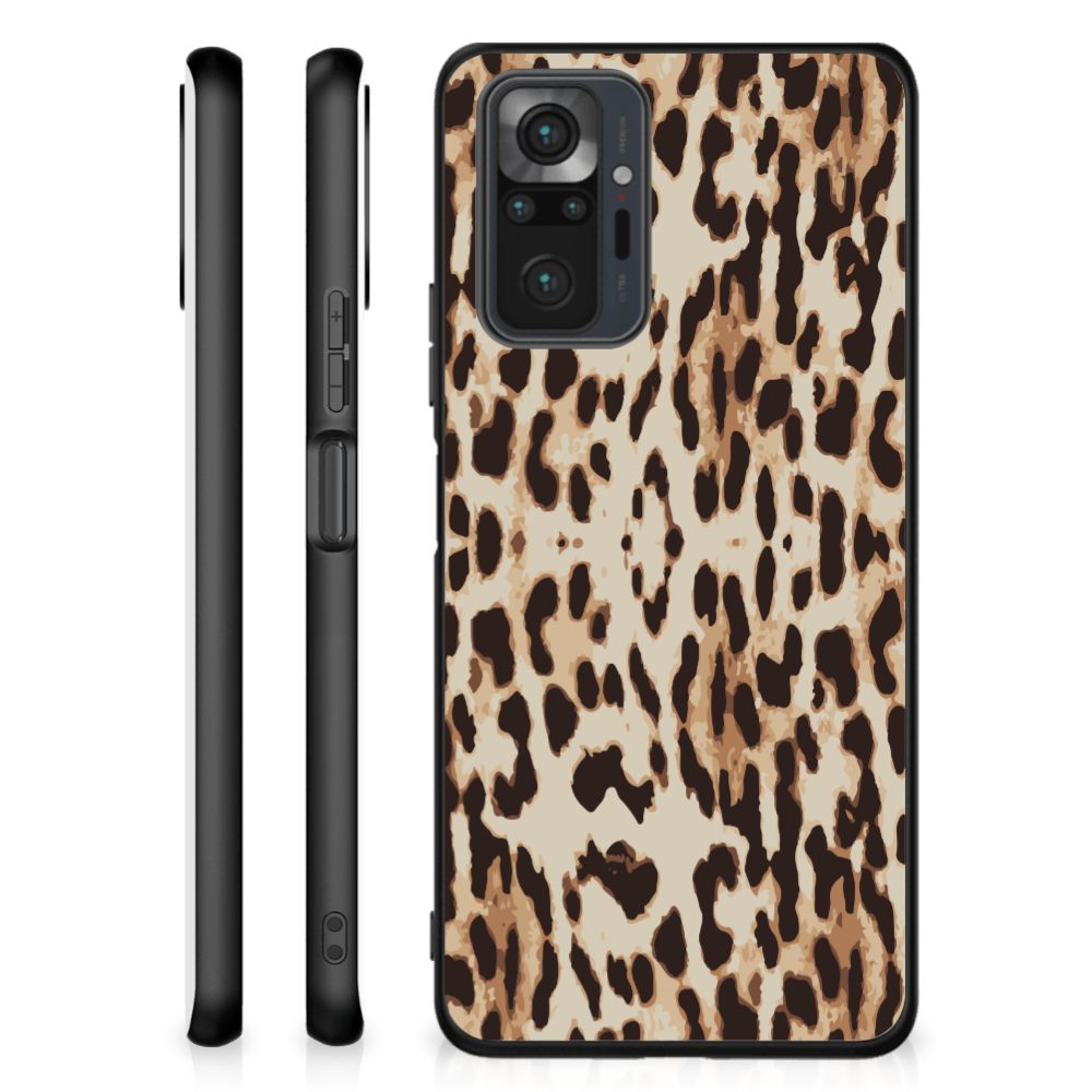Xiaomi Redmi Note 10 Pro Dierenprint Telefoonhoesje Leopard B2C Telecom