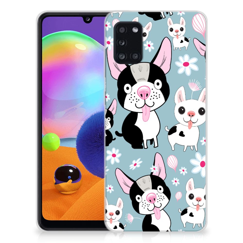 Samsung Galaxy A31 TPU Hoesje Hondjes B2C Telecom