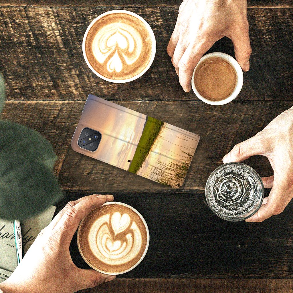 OPPO Reno4 Z 5G Hoesje maken Koe - B2C Telecom