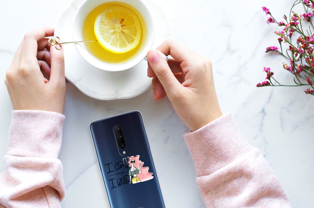 OnePlus 7 Pro Telefoonhoesje met Naam i Can