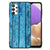 Samsung Galaxy A32 5G Houten Print Telefoonhoesje Wood Blue B2C Telecom