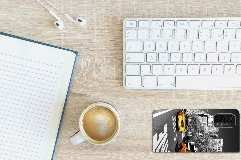 OPPO A54 5G | A74 5G | A93 5G Book Cover New York Taxi - B2C Telecom