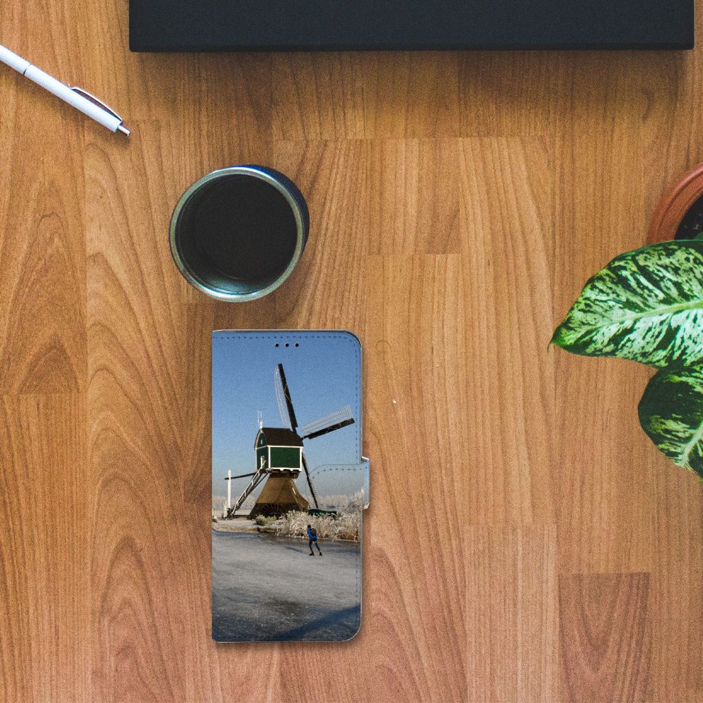 Sony Xperia 1 IV Flip Cover Schaatsers