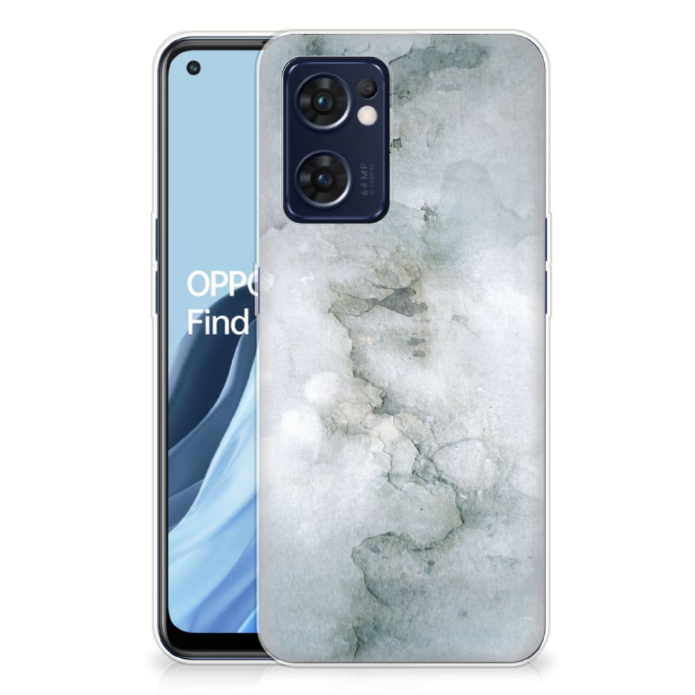 Hoesje maken OPPO Reno 7 5G | Find X5 Lite Painting Grey B2C Telecom