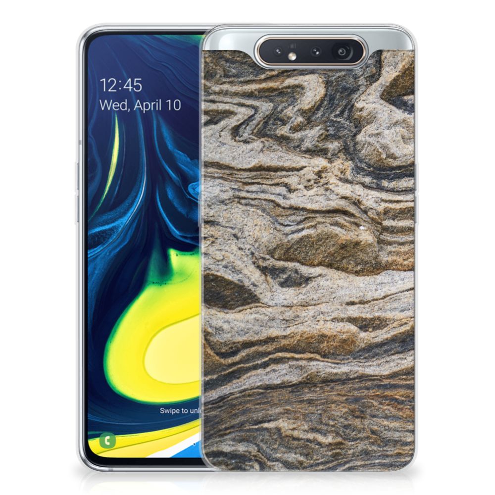 Samsung Galaxy A80 TPU Siliconen Hoesje Steen