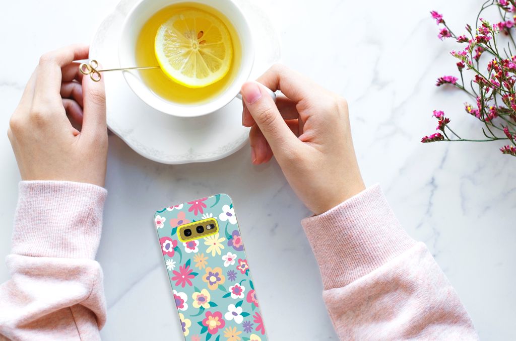 Samsung Galaxy S10e TPU Case Flower Power