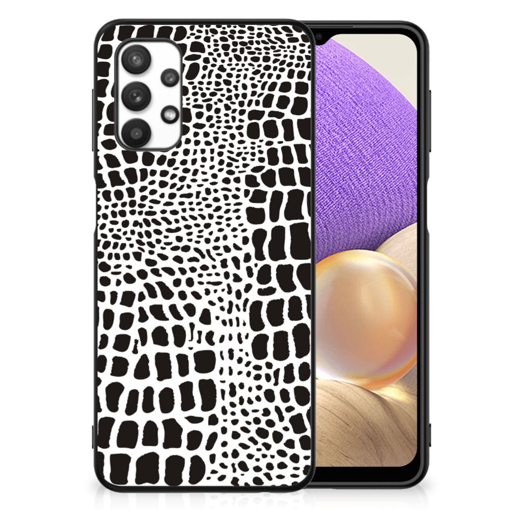 Samsung Galaxy A32 5G Dierenprint Telefoonhoesje Slangenprint B2C Telecom