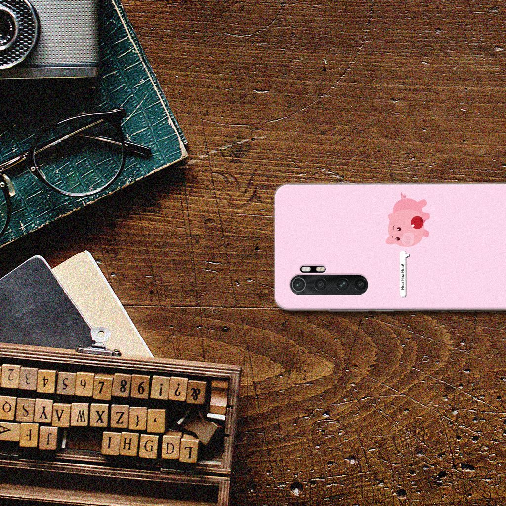Xiaomi Mi Note 10 Lite Telefoonhoesje met Naam Pig Mud B2C Telecom