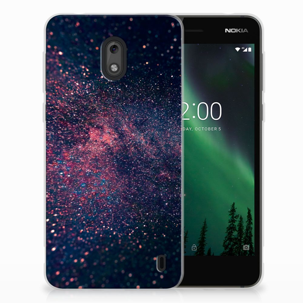 Nokia 2 TPU Hoesje Stars