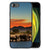 iPhone SE 2022 | SE 2020 | 7/8 Dierenprint Telefoonhoesje Olifanten met olifanten bij zonsondergang