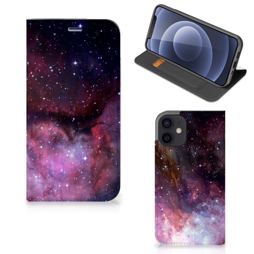 Stand Case voor iPhone 12 Mini Galaxy - B2C Telecom