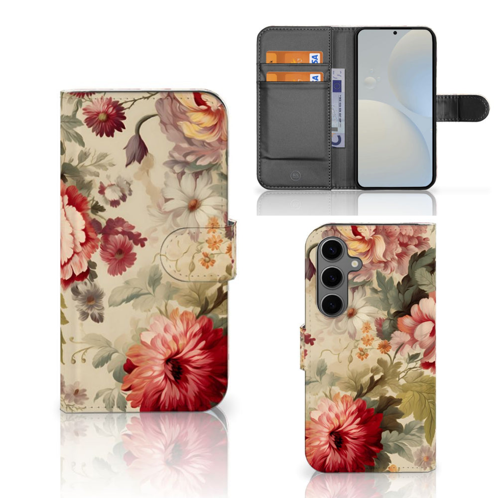 Hoesje voor Samsung Galaxy S25 Bloemen