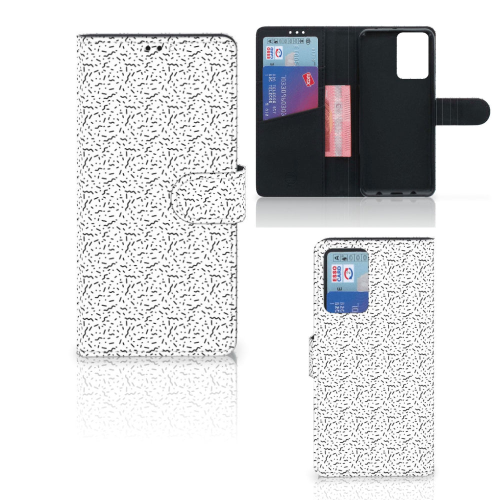 Xiaomi Redmi Note 10 Pro Telefoon Hoesje Stripes Dots