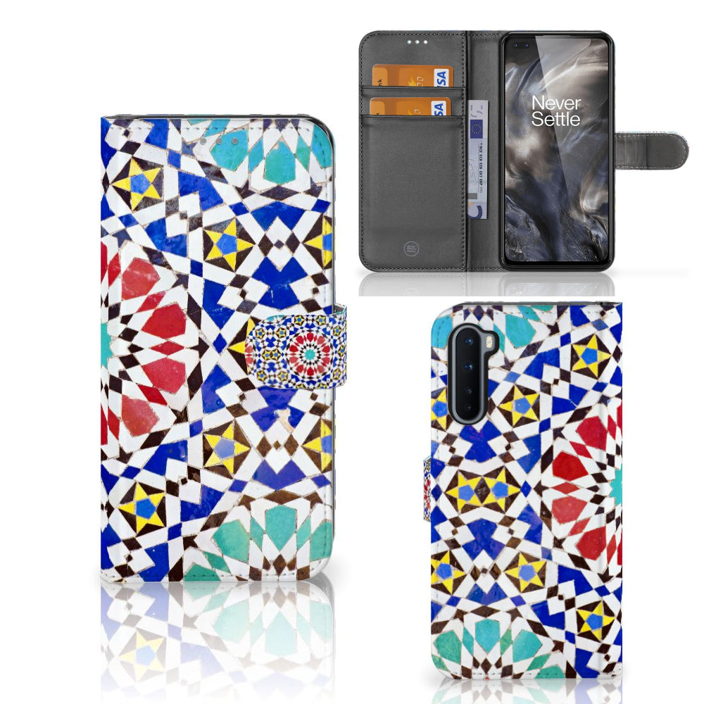 OnePlus Nord Bookcase Mozaïek