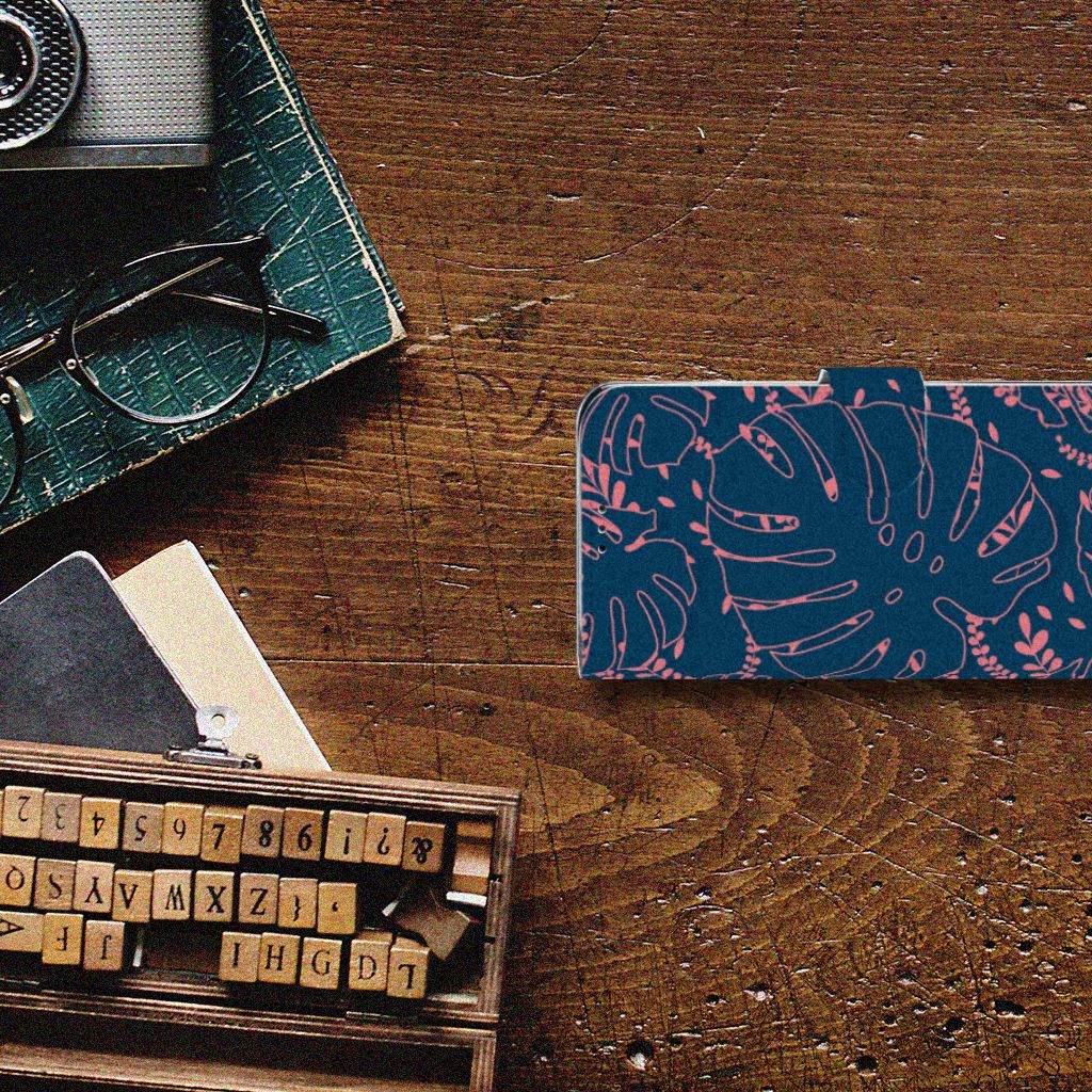 Motorola Moto G7 Power Hoesje Palm Leaves