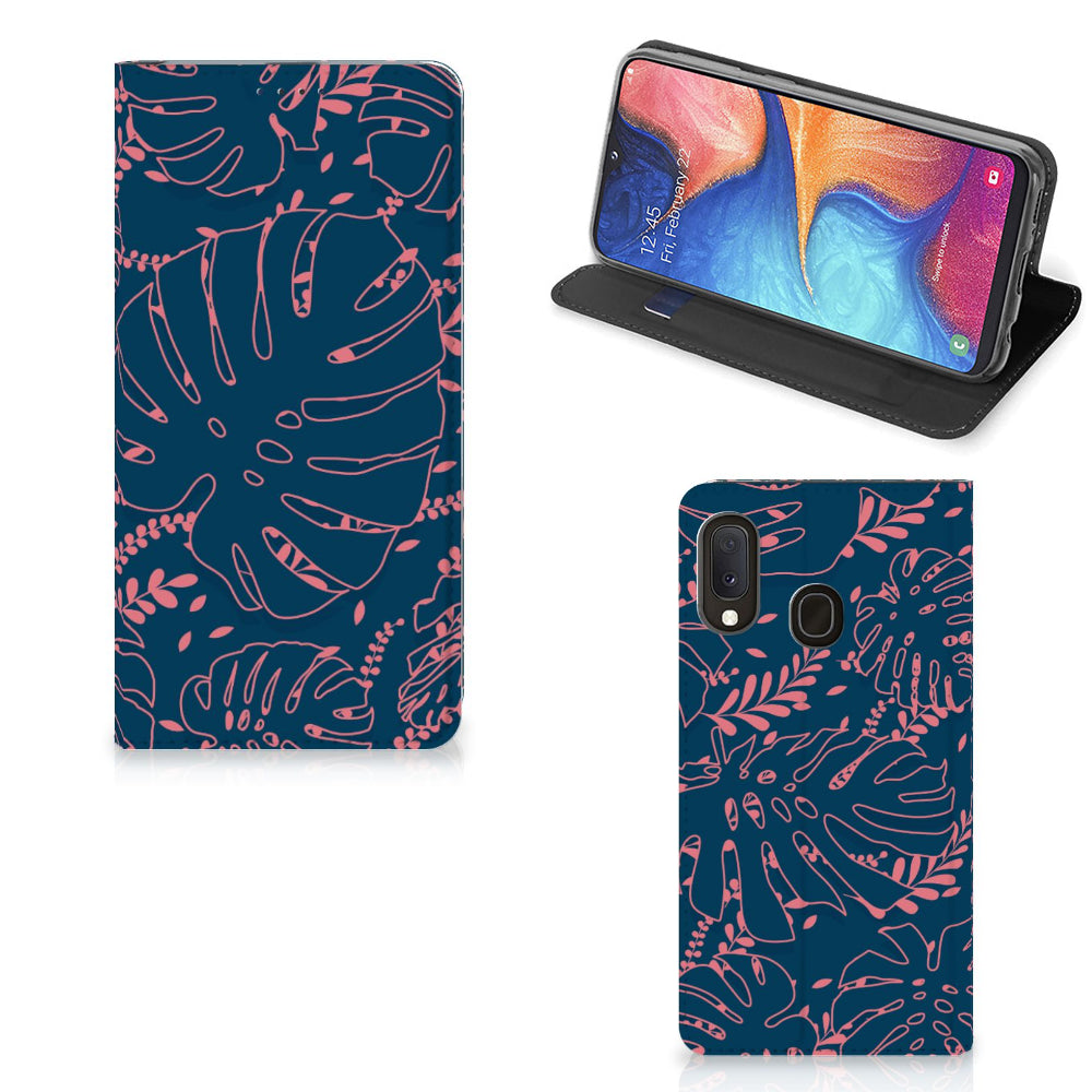 Samsung Galaxy A20e Smart Cover Palm Leaves
