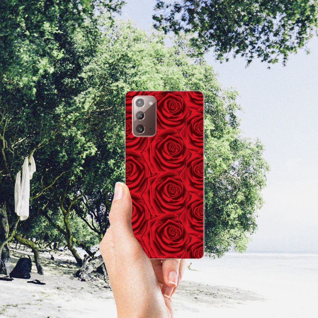 Samsung Note 20 TPU Case Red Roses B2C Telecom