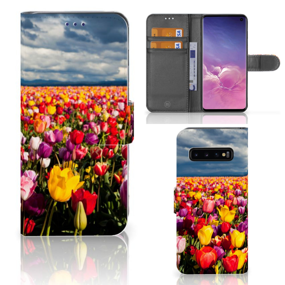 Samsung Galaxy S10 Hoesje Tulpen