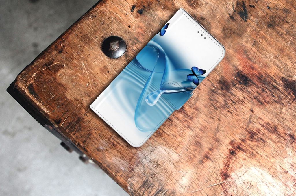 Samsung Galaxy S21 Plus Telefoonhoesje met Pasjes Vlinders