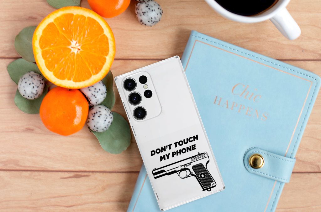 Samsung Galaxy S23 Ultra Silicone-hoesje Pistol DTMP B2C Telecom