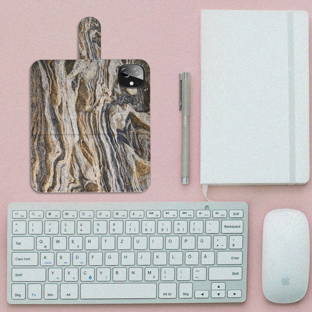 Apple iPhone 12 Mini Bookcase Steen