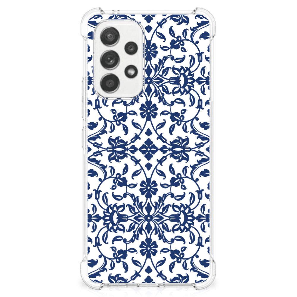 Samsung Galaxy A53 5G Case Flower Blue