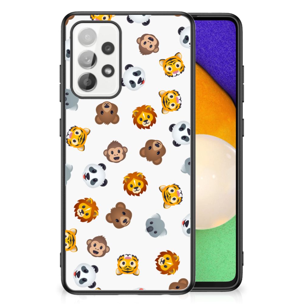Back Case voor Samsung Galaxy A52 | A52s (5G/4G) Dieren Emojis B2C Telecom