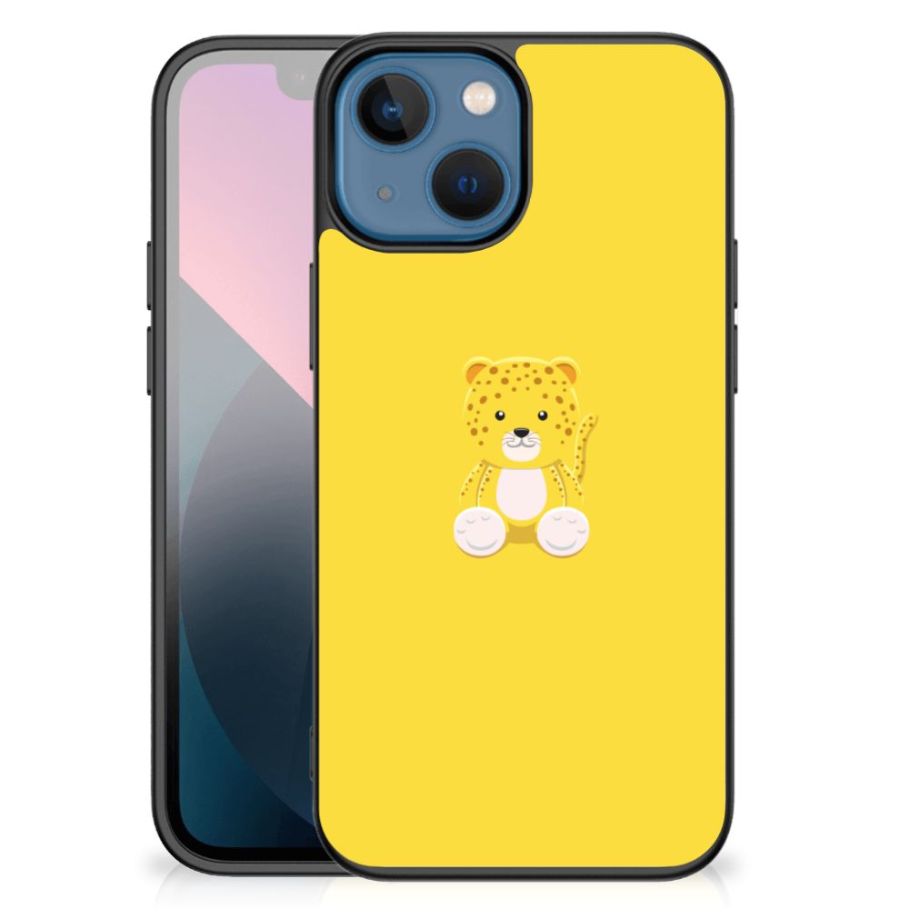 Apple iPhone 13 mini Hoesje Baby Leopard
