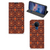 Nokia 5.4 Hoesje met Magneet Batik Brown - B2C Telecom