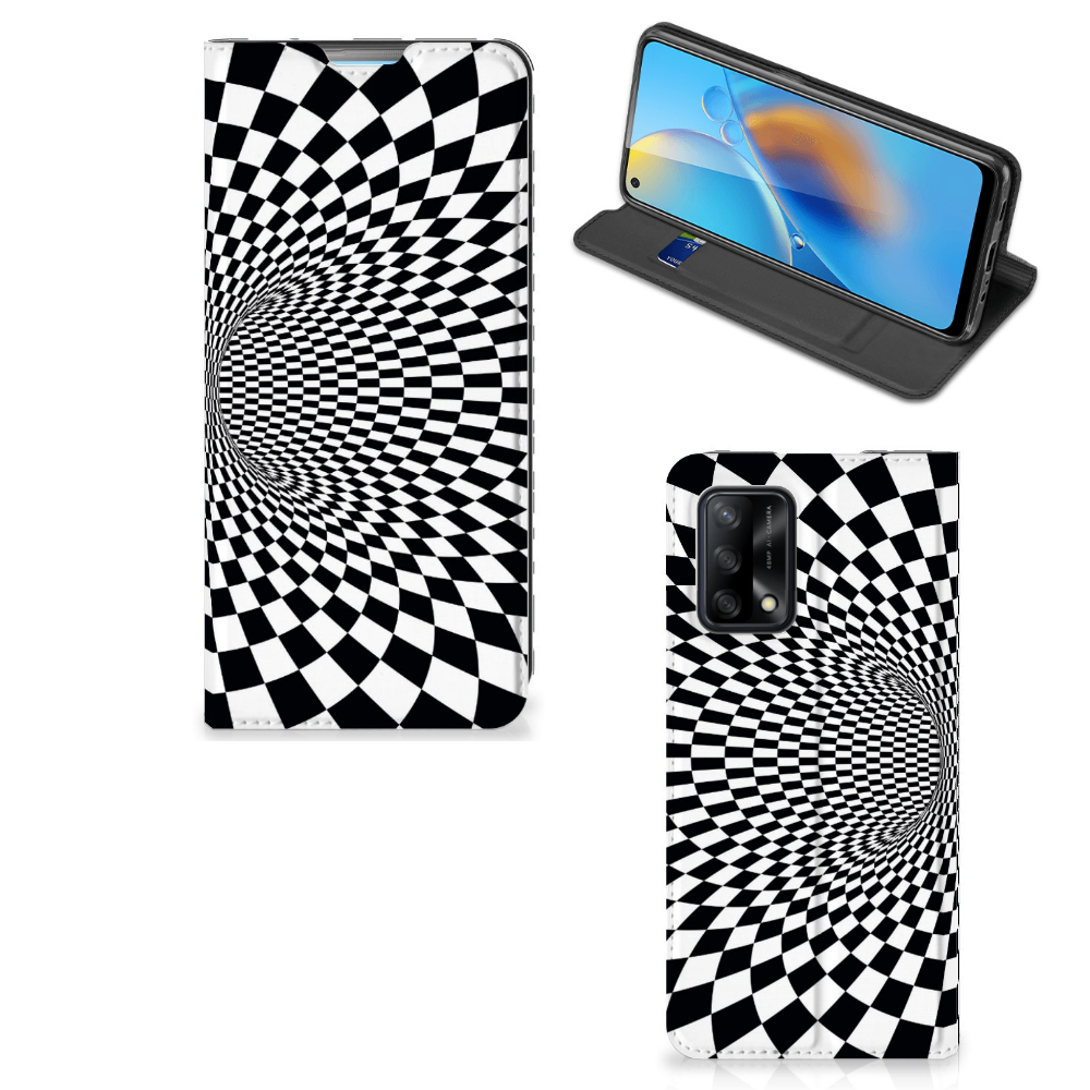 OPPO A74 4G Stand Case Illusie - B2C Telecom
